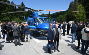 Foto: N. G. / Radiosarajevo.ba / MUP KS predstavio prvi helikopter
