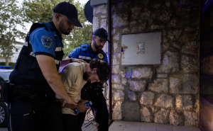 Foto: Denis Kapetanović / Pixsell / Privođenje Poljaka