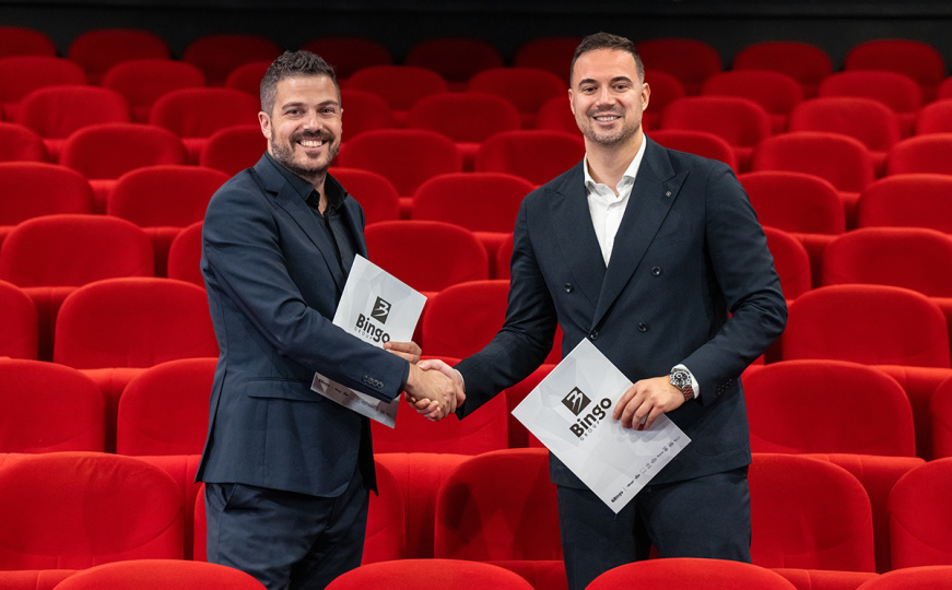 Haris Mujanović, direktor Bingo Group i Jovan Marjanović, direktor Sarajevo Film Festivala