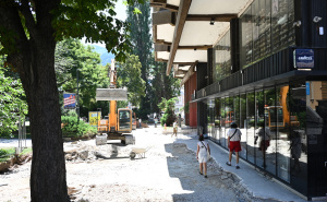 Foto: N. G. / Radiosarajevo.ba / Radovi u centru Sarajeva