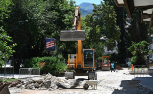 Foto: N. G. / Radiosarajevo.ba / Radovi u centru Sarajeva