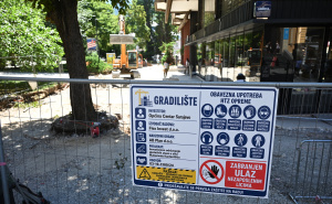 Foto: N. G. / Radiosarajevo.ba / Radovi u centru Sarajeva