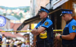 Foto: Dž.K. / Radiosarajevo.ba / Policija na terenu