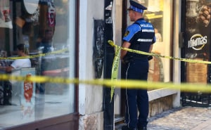 Foto: Dž.K. / Radiosarajevo.ba / Policija na terenu