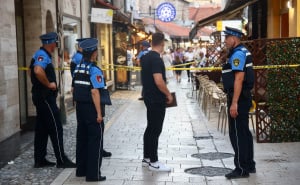 Foto: Dž.K. / Radiosarajevo.ba / Policija na terenu