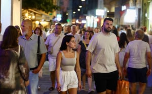 Foto: Dž.K. / Radiosarajevo.ba / Večeras su svi izašli u grad