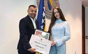 Foto: N.G./Radiosarajevo.ba / Dodjela nagrade 'Denis Mrnjavac'