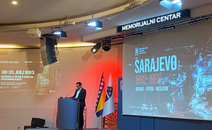 Foto: mcsarajevo / Održano prvo javno predavanje u okviru ciklusa „Sarajevo 1992–1996: Opsada – Otpor – Naslijeđe“