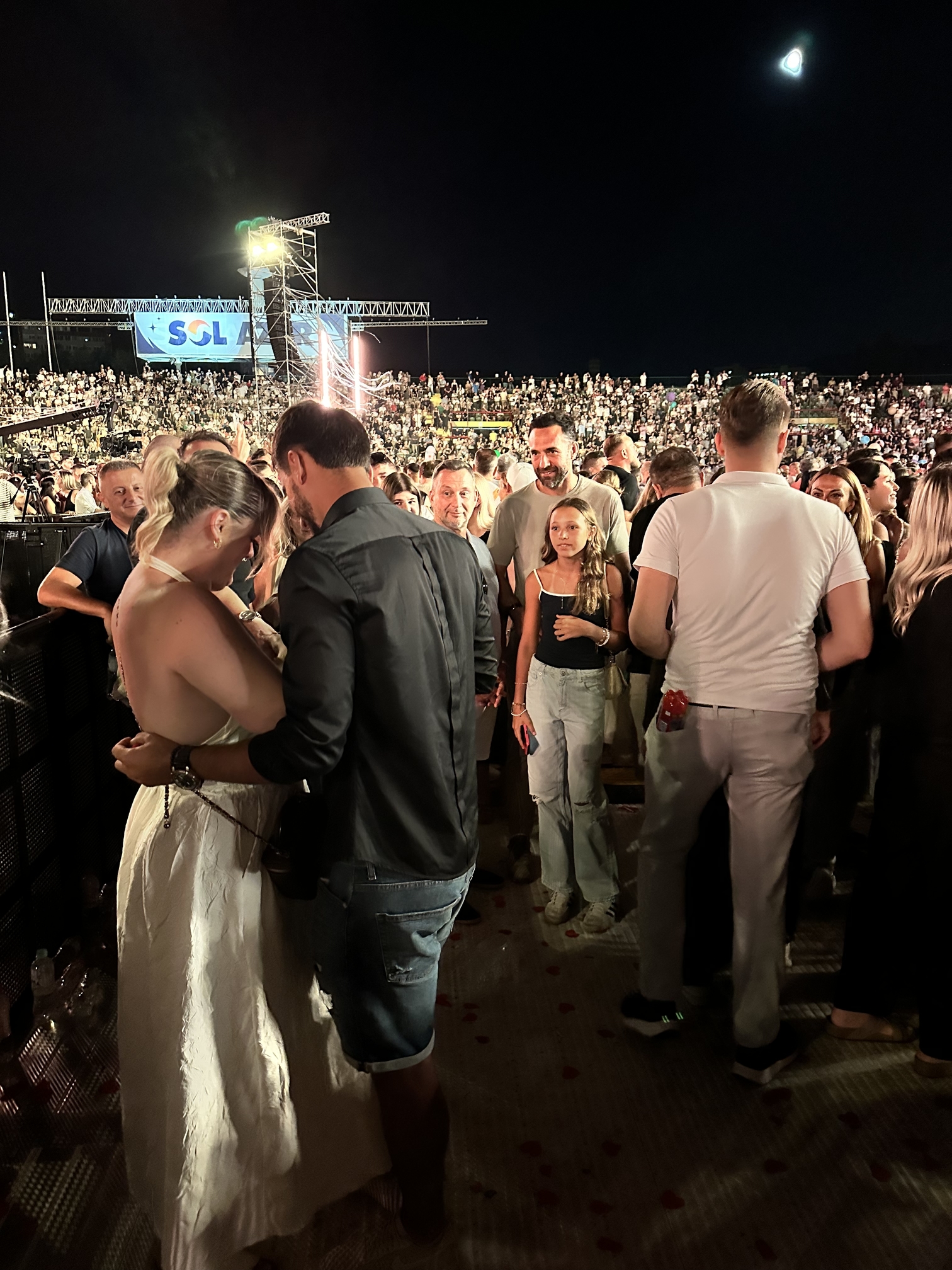 Prosidba na koncertu Dine Merlina