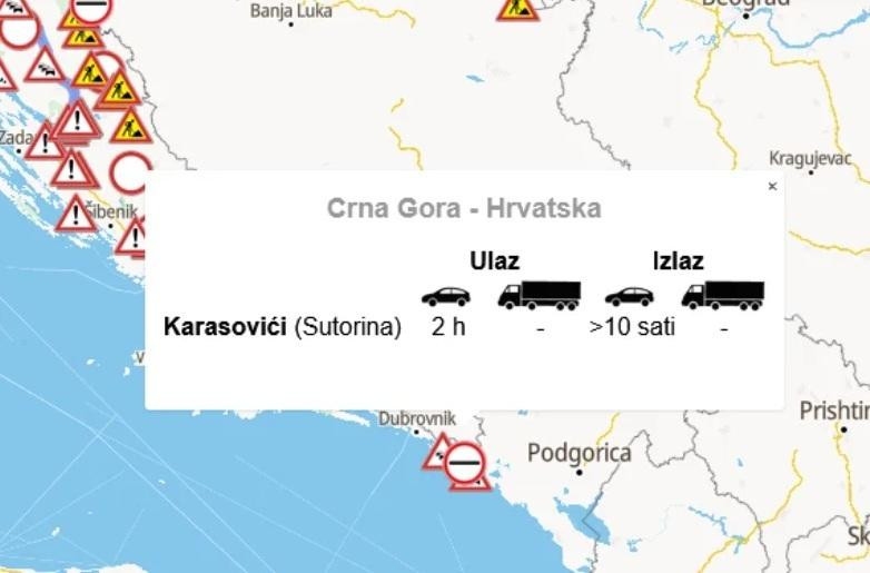 Gužva na Konavlama