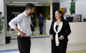 Foto: Press SFF / Benjamina Karić i Jovan Marjanović