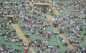 Foto: N.G./Radiosarajevo.ba / Gužva na stadionu uoči Merlinovog koncerta