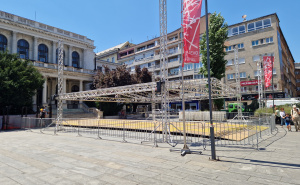 Foto: N. G. / Radiosarajevo.ba / Pripreme za SFF u gradu