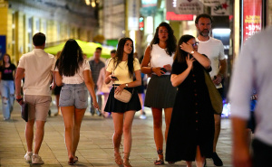 FOTO: Radiosarajevo.ba / Večernja šetnja Sarajevom