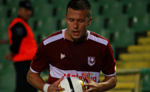 Foto: Privatni album / Nikola Komazec u dresu FK Sarajevo