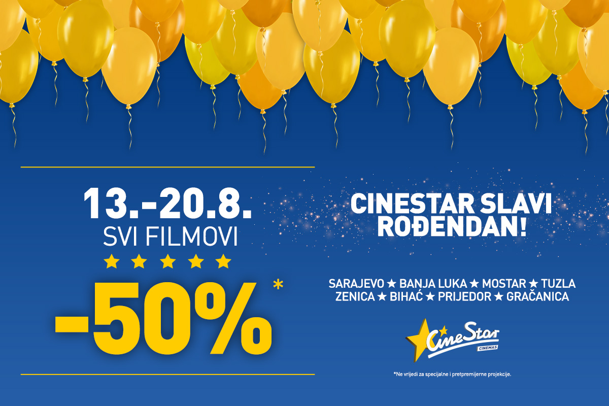 CineStar rođendanska akcija