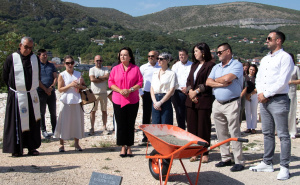 Foto: Vlada HNK / Polaganje kamena temeljca