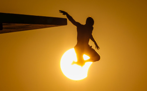Foto: Zvonimir Barisin / Pixsell / Pomrčina Sunca iznad Zadra