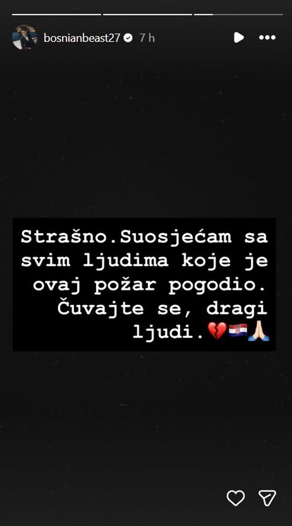 Poruka Jusufa Nurkića