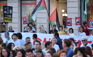 Foto: N. G. / Radiosarajevo.ba / Protesti za Palestinu
