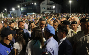 Foto: Kabinet Denisa Bećirovića / Denis Bećirović u Bužimu