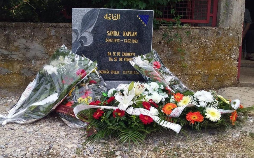 Spomen-ploča Senidi Kaplan u Stocu