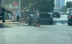 Foto: Čitatelj / Sudar u centru Sarajeva