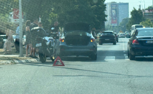 Foto: Čitatelj / Sudar u centru Sarajeva