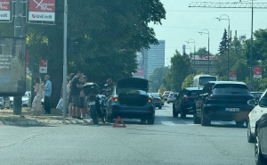 Foto: Čitatelj / Sudar u centru Sarajeva