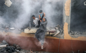Foto: WARM Festival / Izložba "GAZA: Hronika genocida"