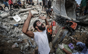 Foto: WARM Festival / Izložba "GAZA: Hronika genocida"