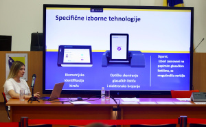 Foto: Dž. K. / Radiosarajevo.ba / CIK predstavio uređaje za biometrijsku identifikaciju