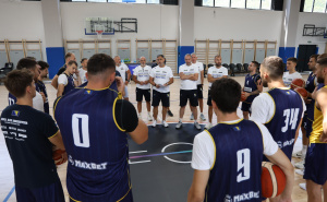 Foto: FENA / Pripreme košarkaša BiH u Hrasnici