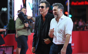 Foto: Dž. K. / Radiosarajevo.ba / Branko Đurić Đuro i Danis Tanović