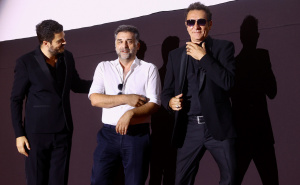Foto: Dž.K. / Radiosarajevo.ba / Danis Tanović i Branko Đurić