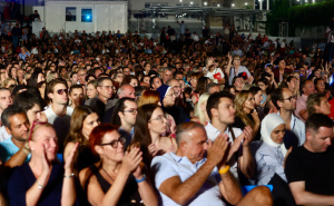 Foto: Dž.K. / Radiosarajevo.ba / Danis Tanović i Branko Đurić