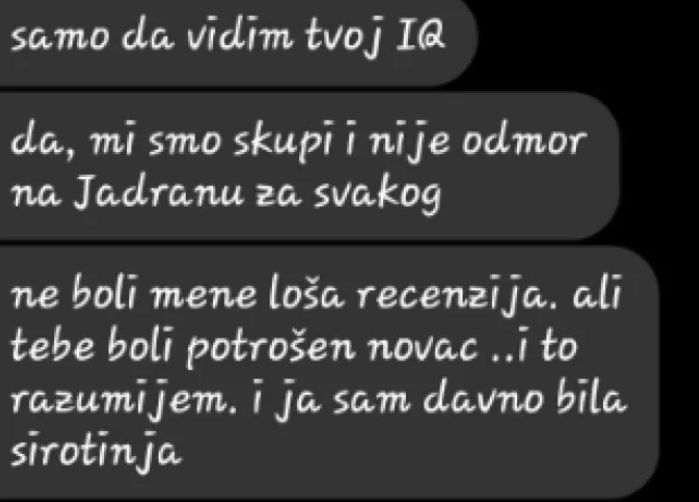 Rasprava između vlsnice i gošće