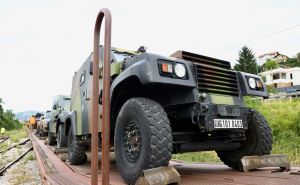 Foto: Dž.K. / Radiosarajevo.ba / Nova EUFOR vozila