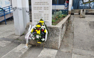 Foto: Općina Novo Sarajevo / Godišnjica ubistva šest Sarajlija na Trgu Heroja