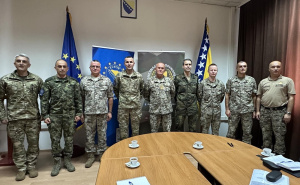 Foto: OS BiH / Potpisivanje sporazuma između OS BiH i EUFOR-a
