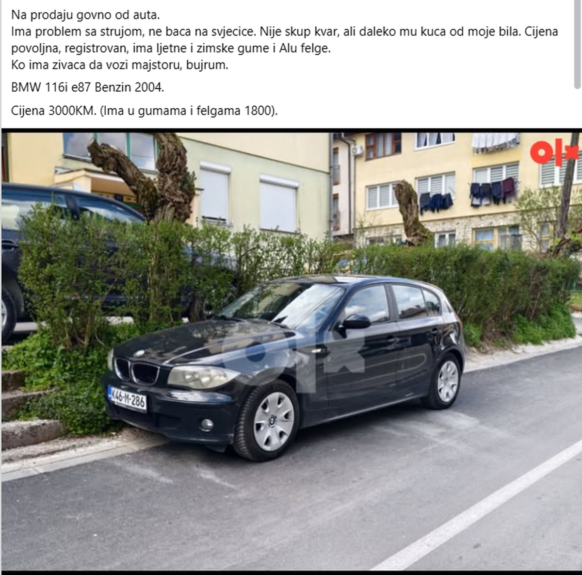 Oglas za BMW