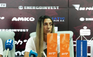 Foto: SFK Sarajevo / Press konferencija uoči meča sa Slovan Liberecom