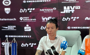 Foto: SFK Sarajevo / Press konferencija uoči meča sa Slovan Liberecom