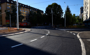 Foto: Dž.K. / Radiosarajevo.ba / Završni radovi na kružnom toku na Grbavici