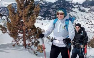 FOTO: Facebook / Arhivski snimci učešća Melihe Čaušević na njihovim školama alpinizma na Prenju i Čvrsnici