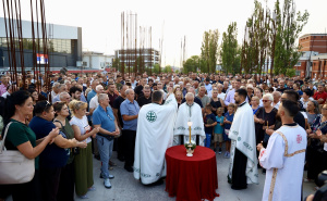 Foto: N.G./Radiosarajevo.ba / Istočno Sarajevo - okupljanje za zločinca Ratka Mladića