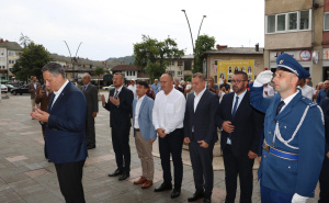 Foto: Kabinet Denisa Bećirovića / Denis Bećirović u Srebreniku