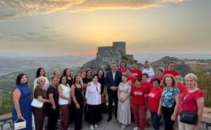 Foto: Kabinet Denisa Bećirovića / Denis Bećirović u Srebreniku