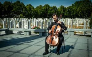 Foto: Velija Hasanbegović / Denys Karachevtsev izveo koncert na tri lokacije u Sarajevu