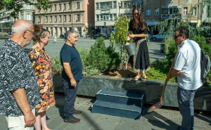 Foto: Velija Hasanbegović / Zasađeno 'drvo života' u Sarajevu